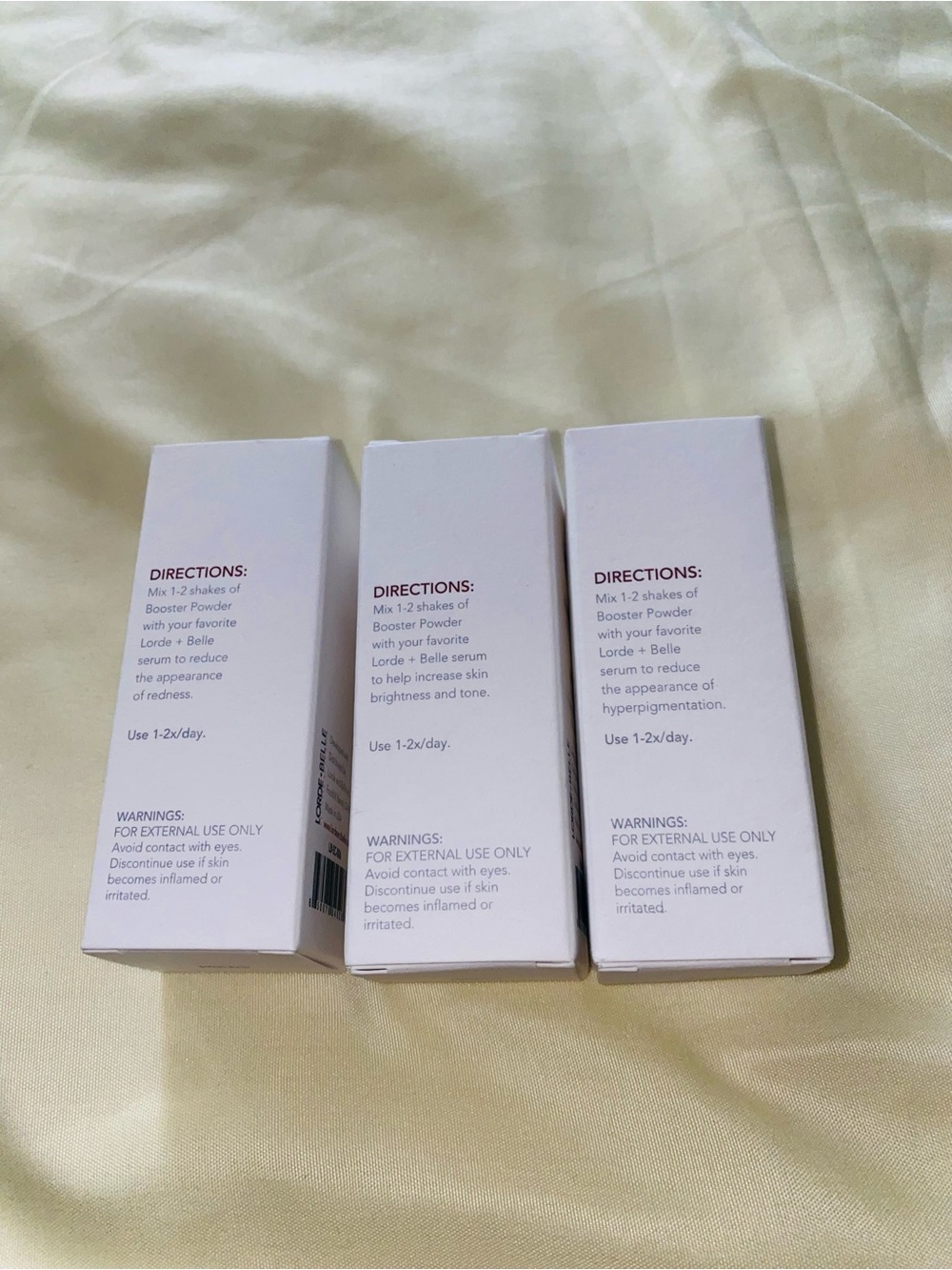 Lorde+Belle C+ Brightening Booster — White